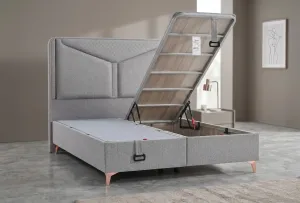 Bronze Base & Headboard