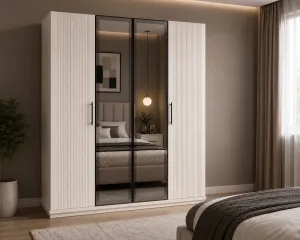 Asil Gardırop – Tam MDF İnegöl Üretimi | 175 × 210 × 60 cm