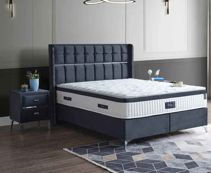 Ocean Bed-Base-Headboard Sleeping Set